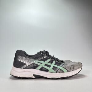 ASICS GEL-Contend 4 Glacier Sea Mid Grey Running Shoes T765N Women's Size 9.5